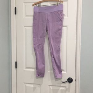 Lavender maternity jeans